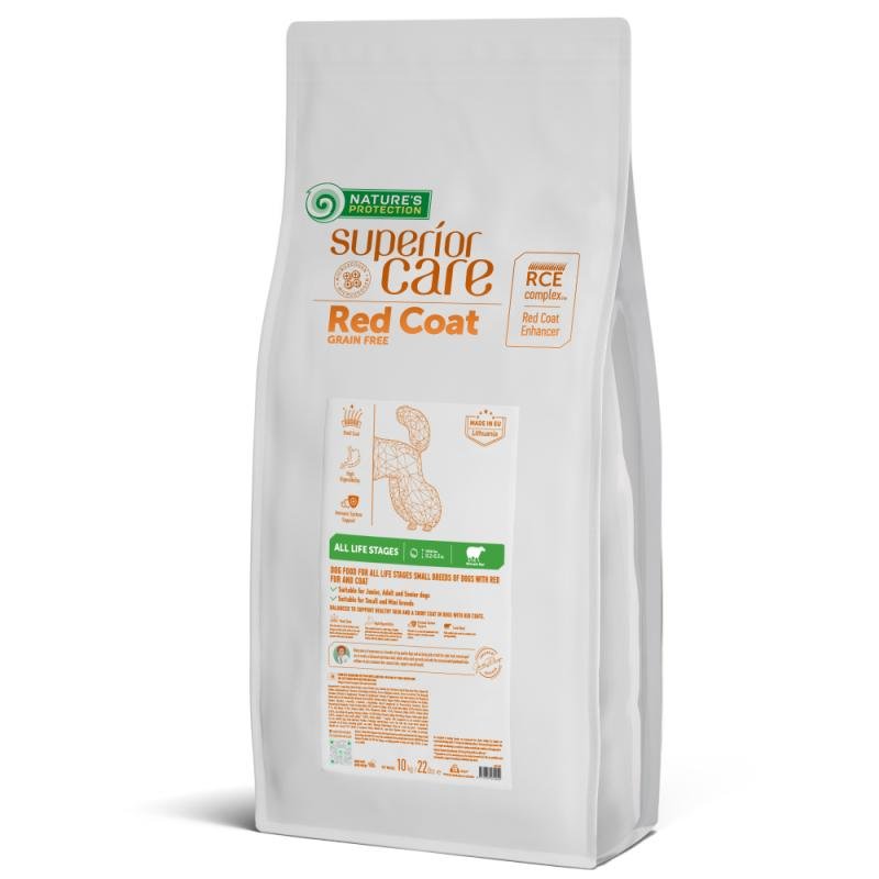 CLEARANCE All Life Stages Dog Food for Red Coat Small & Mini Breeds with Lamb - Kika USA SuperiorCare.Pet