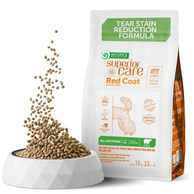 CLEARANCE All Life Stages Dog Food for Red Coat Small & Mini Breeds with Lamb - Kika USA SuperiorCare.Pet