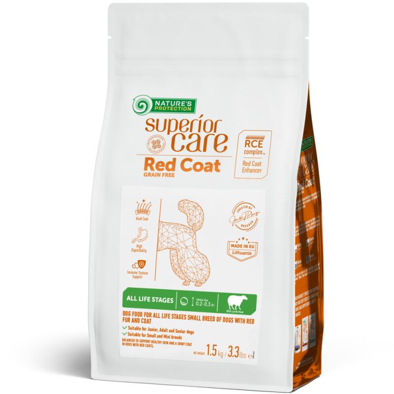 CLEARANCE All Life Stages Dog Food for Red Coat Small & Mini Breeds with Lamb - Kika USA SuperiorCare.Pet