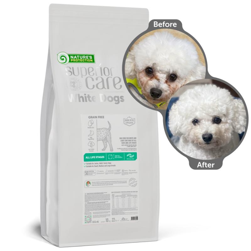 CLEARANCE All Life Stages Dogs Food for Light Coated All Breeds with Insect - Kika USA SuperiorCare.Pet