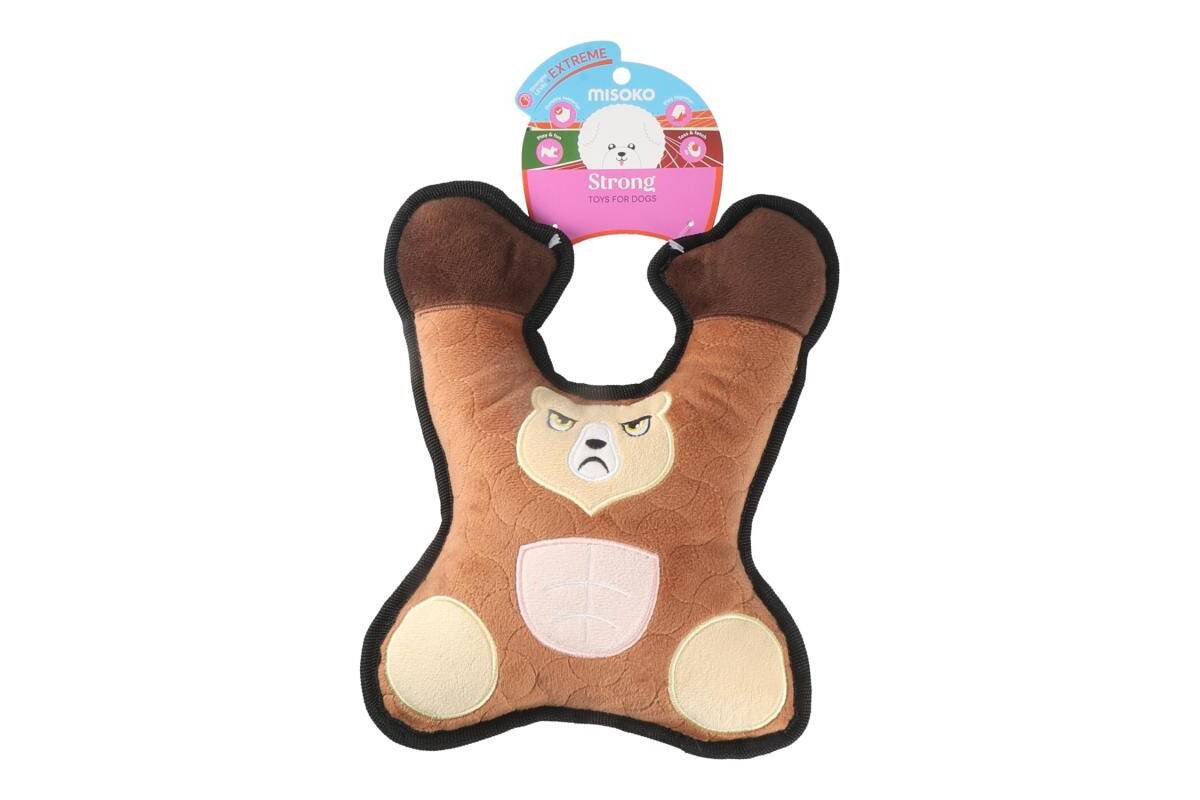 Dog Toy with Squeaker – Bear - Kika USA SuperiorCare.Pet