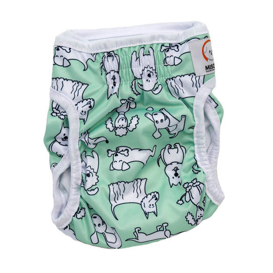 » Misoko reusable diapers for female dogs, with puppies, mint (100% off) - Kika USA SuperiorCare.Pet