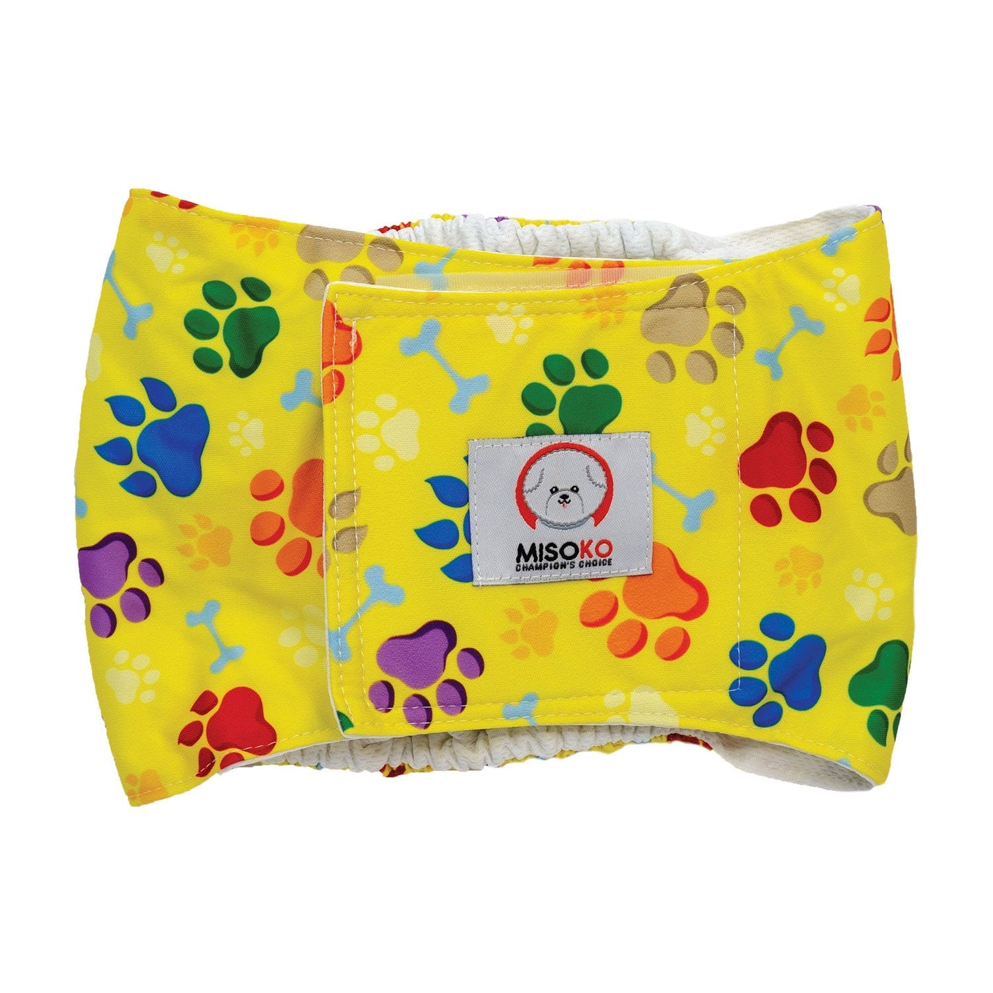 » Misoko reusable diapers for male dogs, with paw prints (100% off) - Kika USA SuperiorCare.Pet
