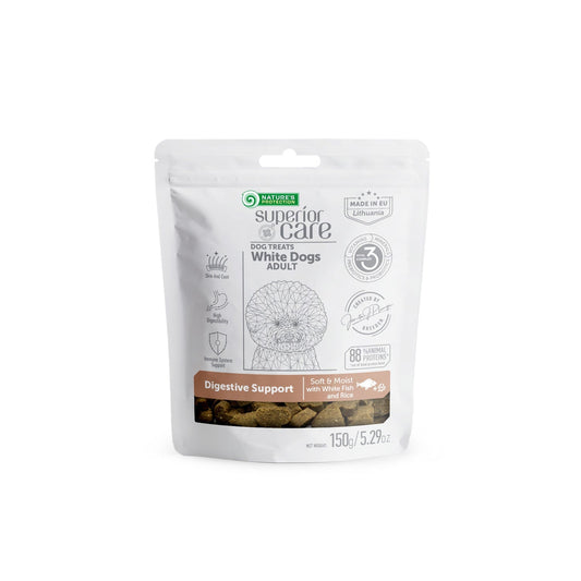 » Nature's Protection Superior Care complementary feed - snacks to support digestive system health with white fish and rice for adult dogs (100% off) - Kika USA SuperiorCare.Pet