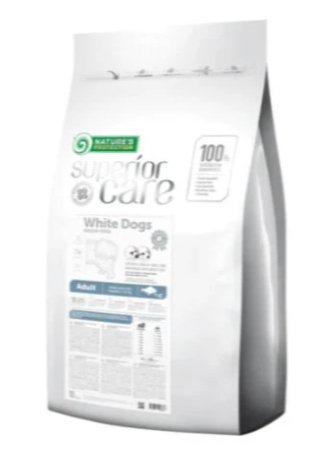 Nature's Protection Superior Care White Dog Grain-Free Dry Dog Food For Adult Small And Mini Breeds Light Coated Dogs, Insect - SuperiorCare.Pet