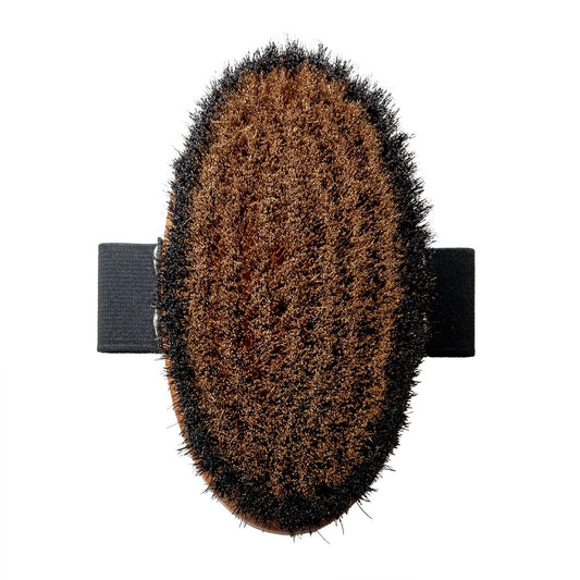 » Oval Pearwood Grooming Brush with Horsehair & Bronze Wire (100% off) - Kika USA SuperiorCare.Pet