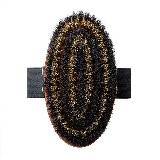 » Pearwood Oval Massage Brush with Horsehair & Brass Bristles (100% off) - Kika USA SuperiorCare.Pet