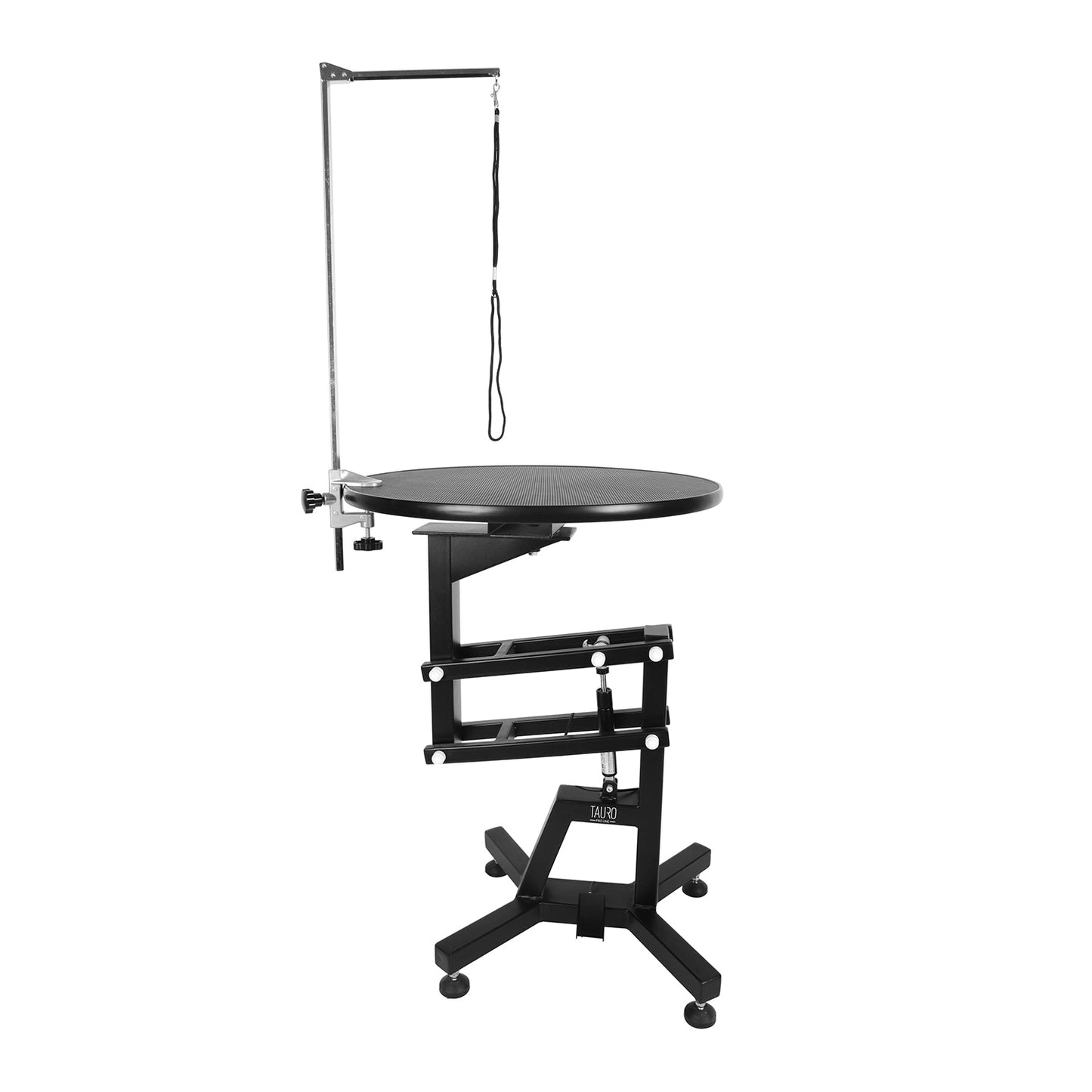 Tauro Pro Line Professional Round Grooming Table Easy To Operate Rotating Height Adjustable Easy To Clean - Kika USA SuperiorCare.Pet