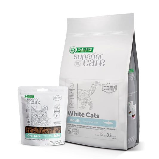 White Cats Wellness Bundle 3.3lbs NPSC47636US_KIKNPSC47715US - Kika USA SuperiorCare.Pet