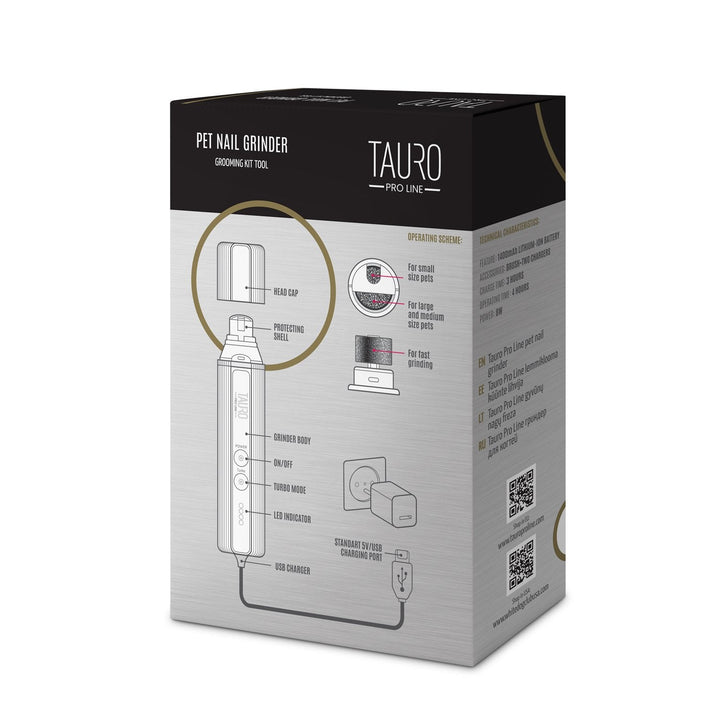 Tauro Pro Line - pet nail grinder - SuperiorCare.Pet