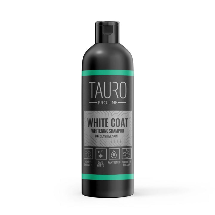 Tauro Pro Line - White Coat Whitening Shampoo for dogs and cats coat - SuperiorCare.Pet