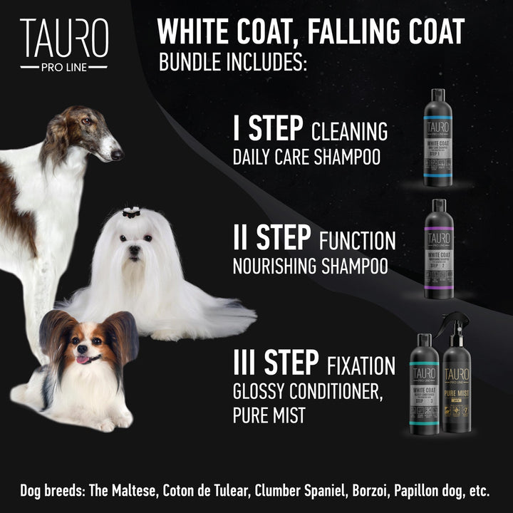 White Coat Silky coat III STEP care bundle - SuperiorCare.Pet
