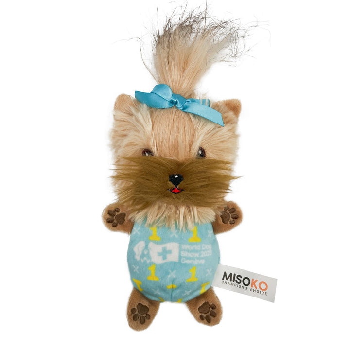 World Dog Show - dog plush toy YORKSHIRE TERRIER with replaceable sound parts - SuperiorCare.Pet